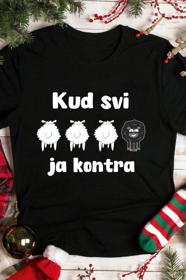 Majica Kud svi ja kontra