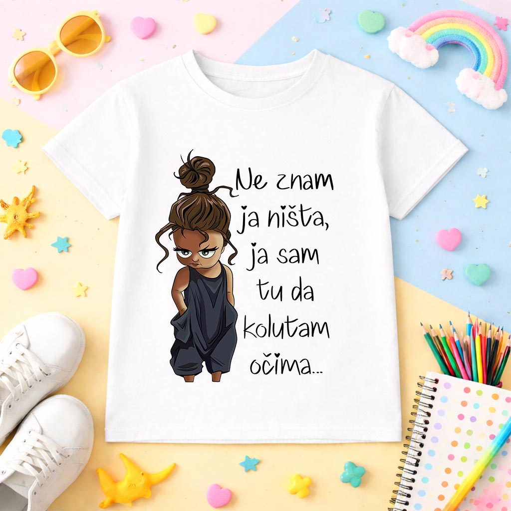 Dečija majica Kolutam očima
