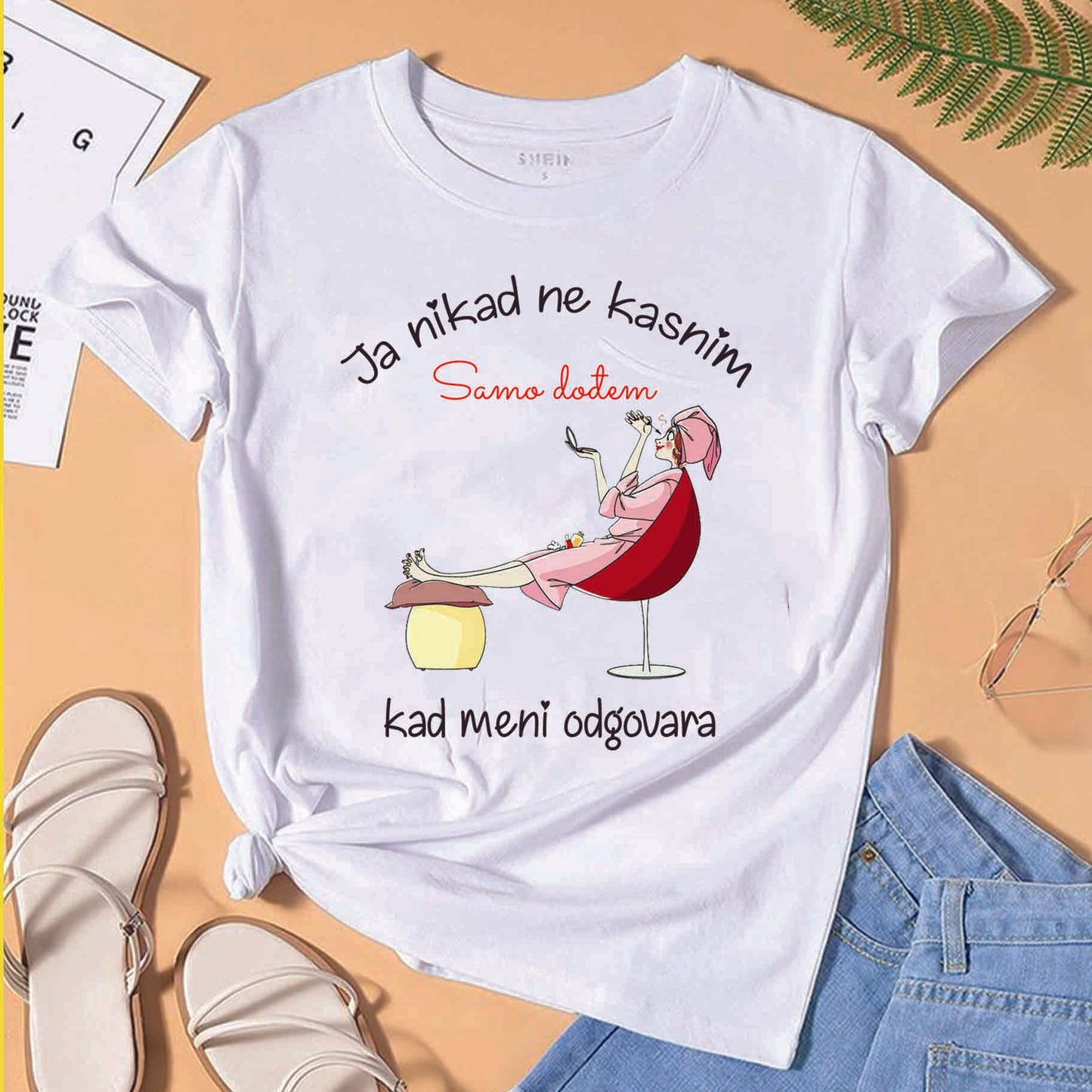 Majica ja nikad ne kasnim