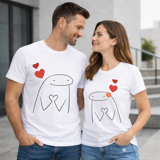 Majice za parove čiča gliše u ljubavi