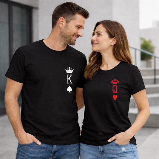 Majice za parove King Queen