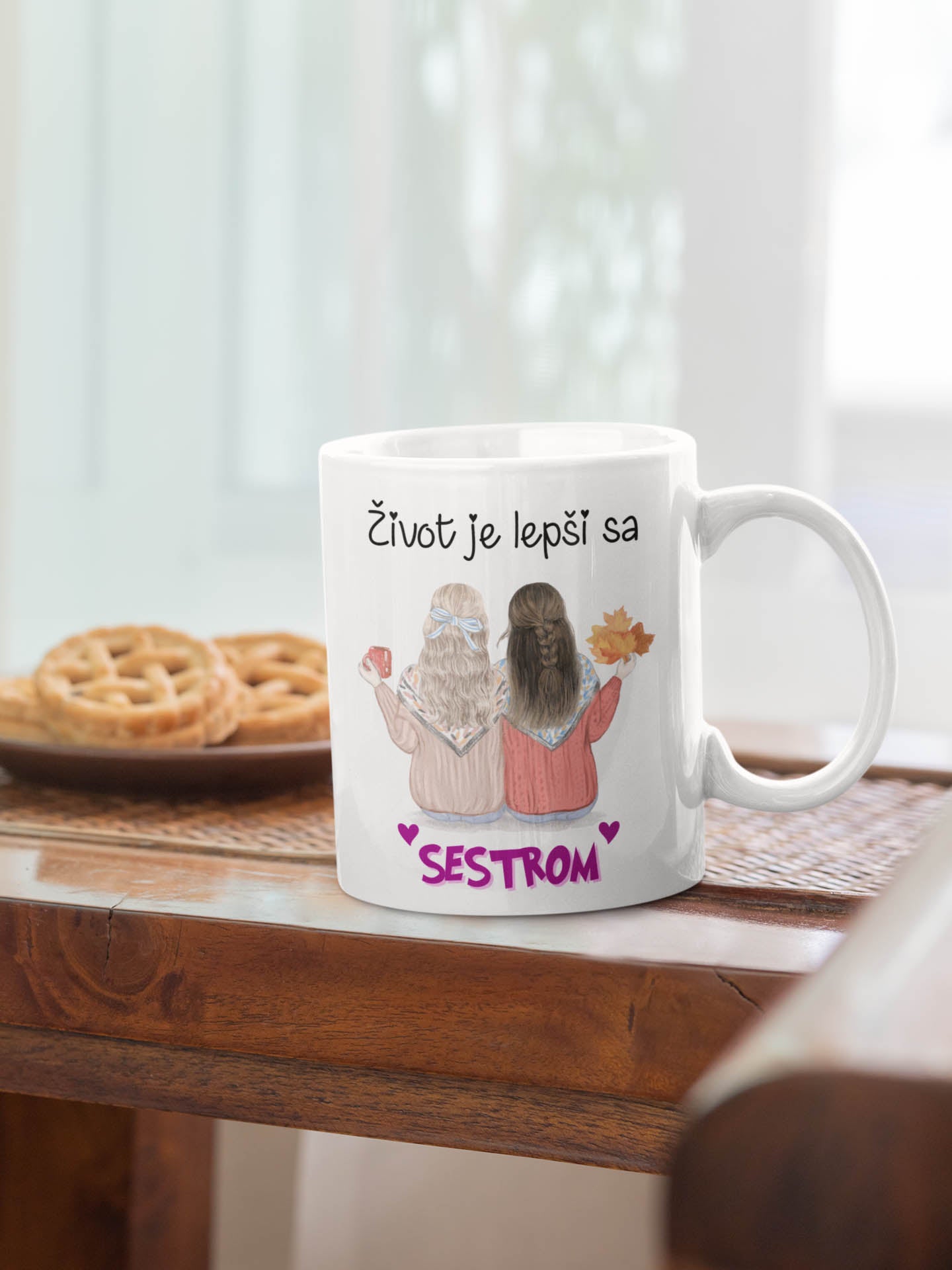 Šolja Život je lepši sa sestrom